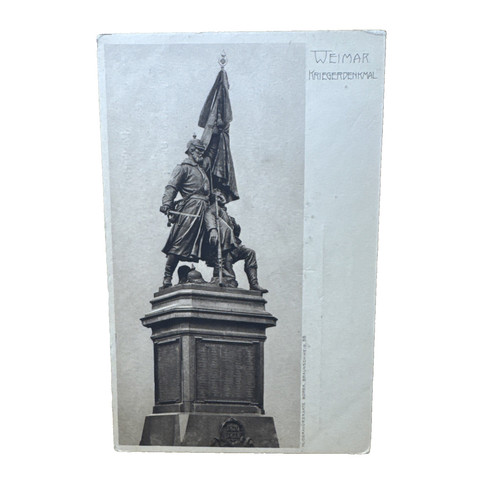 Cartolina postale weimar - postale,