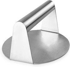 -Pressa Hamburger in Acciaio