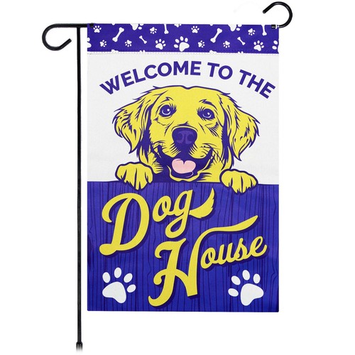 G128 welcome the dog house - welcome,