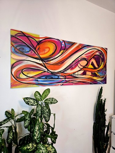 Quadro graffiti arte street