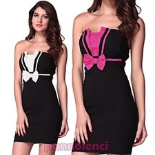 Vestito donna tubino miniabito