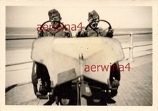 Triciclo Bicicletta Con Tedesche Soldati Ostende Belgio