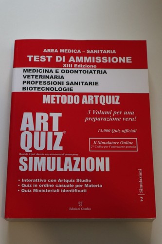 Art quiz simulazioni - simulazioni , (nuovo)