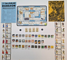 1987 TALISMAN (1°-2°) espansione DUNGEON Games Workshop 100% completo, senza scatola