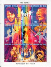 Ciad 1996 Sc#722 THE BEATLES
