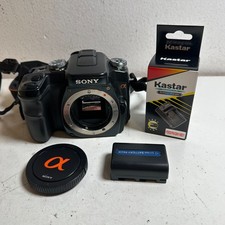 Sony Alpha A-100 Black 10.2MP 11.1 Optical Zoom Portable Digital SLR Camera Body