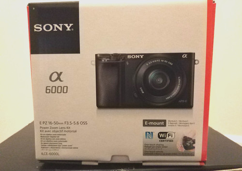 Sony alpha a6000 50mm kit - 16-50mm,
