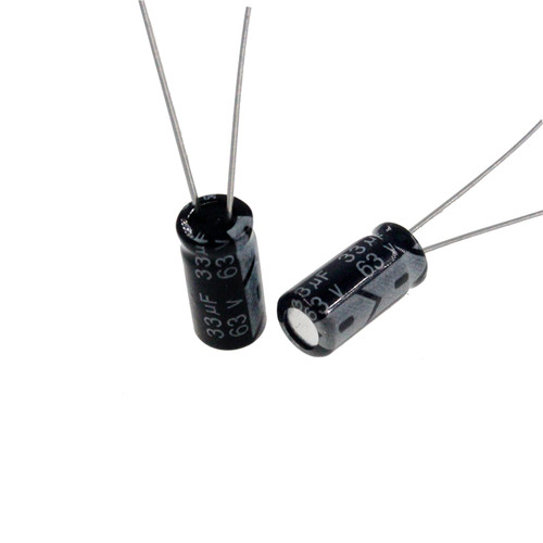 100pcs 33uf 63v - 100pcs, 63volt