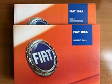 libretto uso e manutenzione + connect nav+ originali Fiat Idea 2004