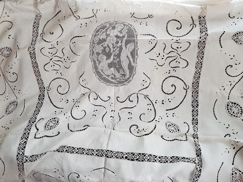 Bellissimo antico copriletto - bellissimo,