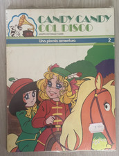 CANDY CANDY COL DISCO N.2 FABBRI 1981 BLISTERATO+BIANCANEVE FIABE SONORE FABBRI