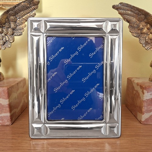 Cornice portafoto argento - in,