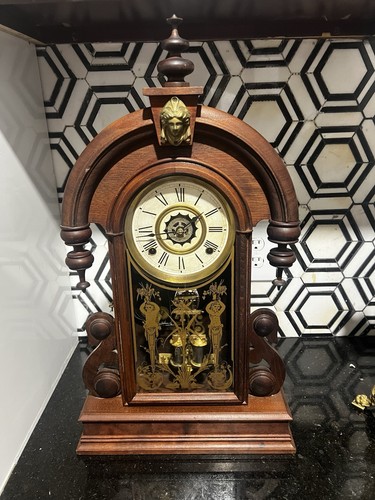 Antico orologio salotto - antico, da