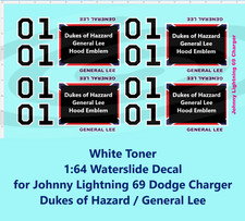 Toner bianco 1:64 decalcomania