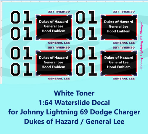 Toner bianco decalcomania - toner,