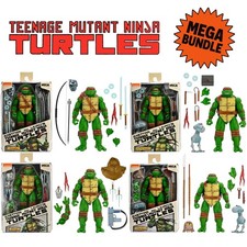 NECA TMNT Mirage Comics – 4 Action Figures 18cm Set – Ninja Turtles Blister Pack