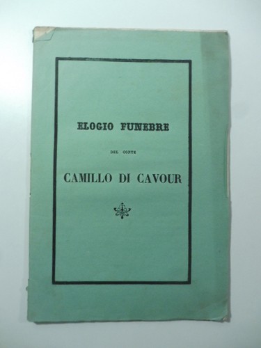 Elogio funebre del - , conte