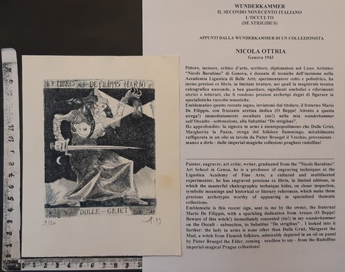 Wunderkammer exlibris - exlibris, "