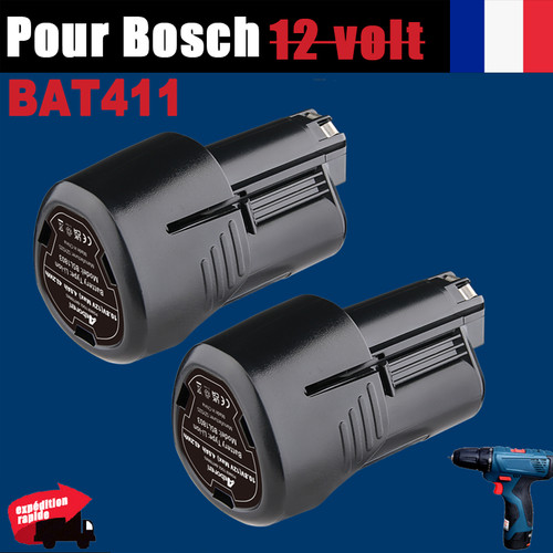 Batterie pour bosch gba - 2x,