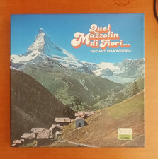 129 Canti di Montagna - Quel mazzolin di Fiori - 9 Vinili 33 giri Selezione