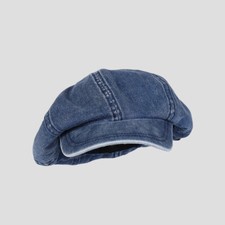 Donna Uomo Cappello Basco Jeans Coppola Piatto Oversize Largo Moda Casual
