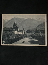 CARTOLINA  SUSA -  PIAZZA SAVOIA - VIAGGIATA 1942