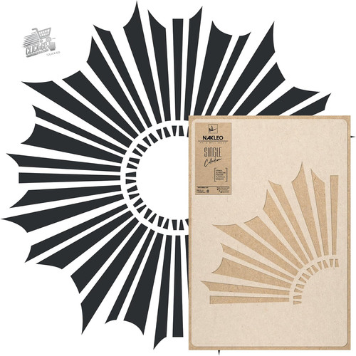 Stencil mandala 100cm - stencil,