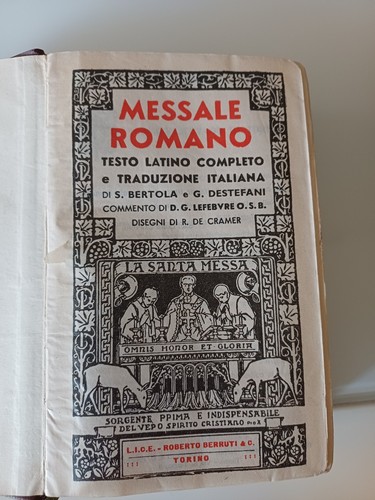 Messale romano quotidiano con - messale,