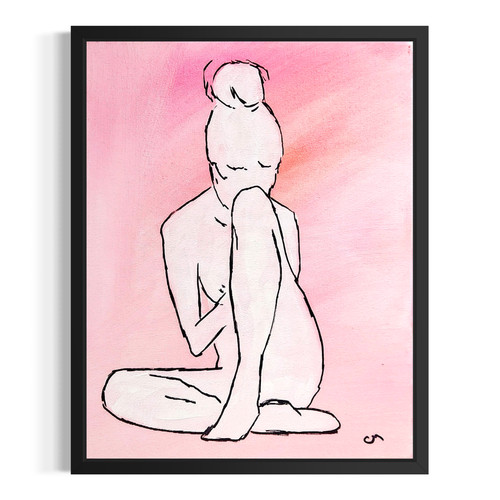 Quadro figura donna
