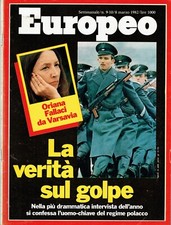 EUROPEO 1982/10=ORIANA FALLACI GOLPE POLONIA=VASCO PRATOLINI=MARINA PREMOLI=
