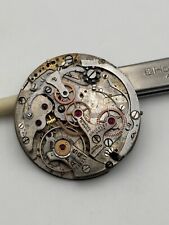 charles nicolet watch old landeron 33mm chrono movement movimento