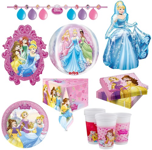 Set compleanno principesse - set,