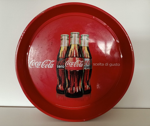 Vassoio coca cola - cola, bottiglie