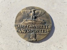 Placca bronzo originale