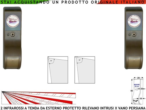 Allarme porticato sensori - allarme,