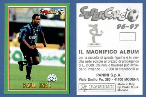 Figurina supercalcio - supercalcio, 96/97