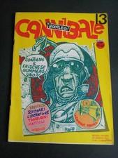 CANNIBALE 13 RIVISTA FUMETTI PAZIENZA-MOEBIUS-LIBERATORE ECC. PRIMO CARNERA 1979