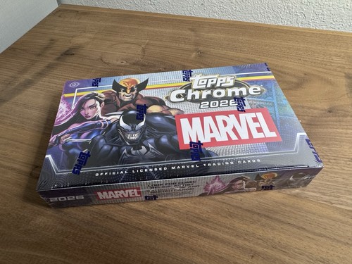 2026 topps chrome marvel - chrome,