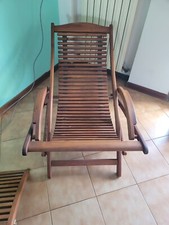 sedia - poltrona in legno