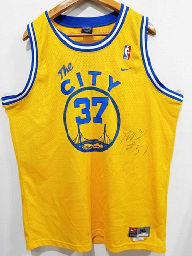 Canotta nba autografata golden - nba,