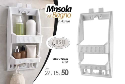 Mensola doccia vasca - mensola,