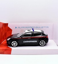 modellini auto scala 1:43 CARABINIERI alfa romeo giulietta modellismo collezione
