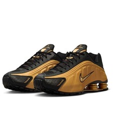 Nike Shox R4 Metallic Gold