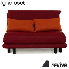Ligne Roset Multy Tessuto Biposto Arancia Rossa Funzione Sleep Neubezug