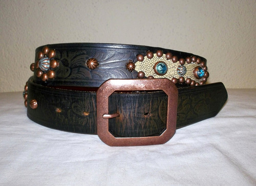 Cintura vintage studded jewels - studded,