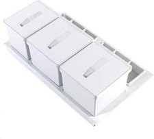TECNOINOX Pattumiera Differenziata per Cassettoni 3 Contenitori L 90 cm - T2