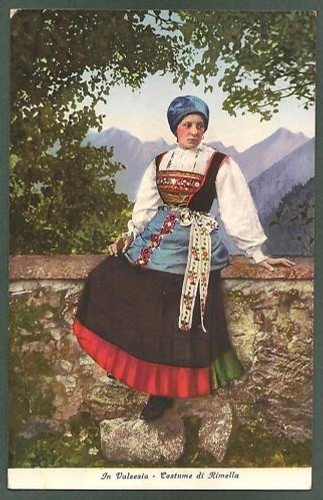 Vercelli valsesia costume - costume, 62