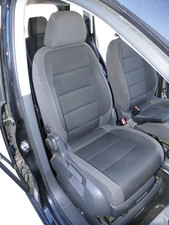 VW Caddy 2K Sedile Anteriore Destro Sedile Passeggero Pieghevole con Poggiatesta Tavolo