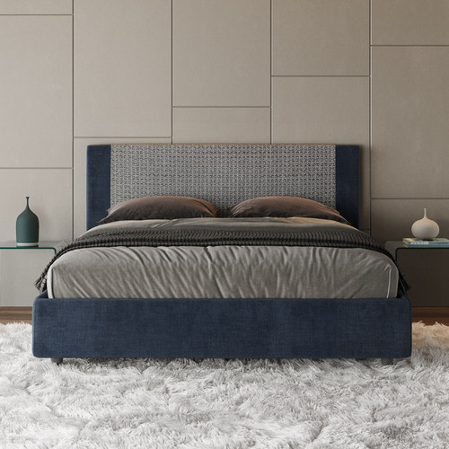 Letto matrimoniale con rete