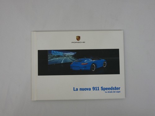 Porsche brochure 911 speedster - brochure,